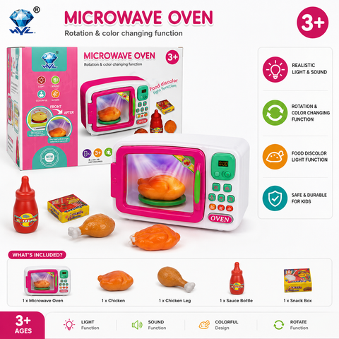 Little Chef Smart Microwave Oven Toy