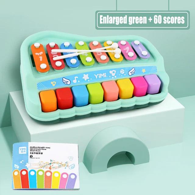 2 in 1 Baby Xylophone Piano Musical Toy For Kids - KiddieWink - Gifts They'll Love