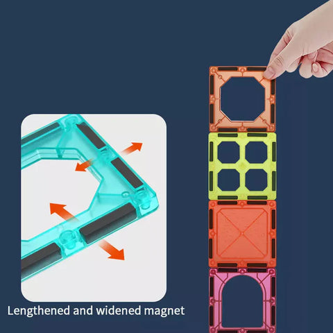 Kids Magnetic 3D Creative Building Blocks Set