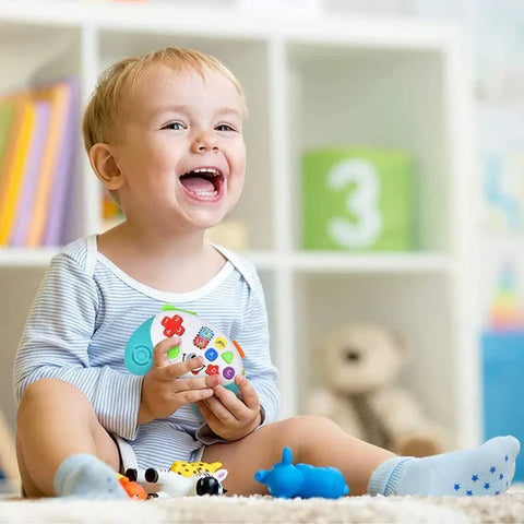 Interactive Musical Steering Wheel Toy for Kids