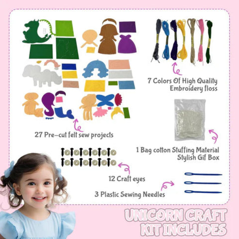 Magical DIY Felt Toy Set – Sew Your Own Fairy