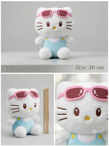 Cute Lovely Kitty Plush Toy (30 CM)