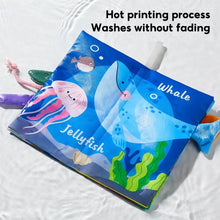 3D Animal Tail Cloth Book For Kids
