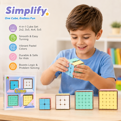 Fanxin Pastel Master Cube Collection 4-in-1