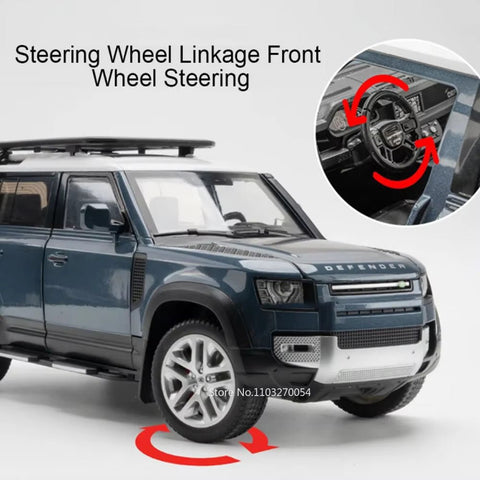 Diecast Model Land Rover Defender SUV 1/24 - KiddieWink - Gifts They'll Love