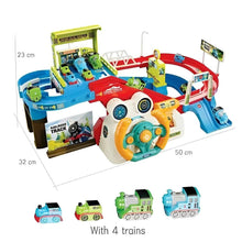 2 in 1 Multifunctional Car Adventure Parking Set For Kids