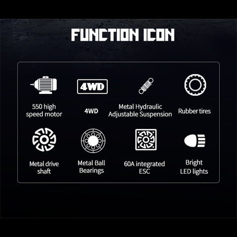 RC truck 2.4GHz remote control
