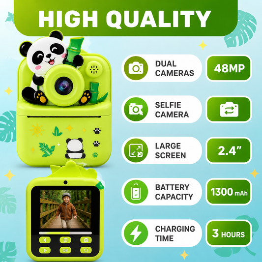 Kids Panda Fun Digital Camera Toy