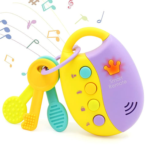 Musical Smart Remote Key Toys for Baby