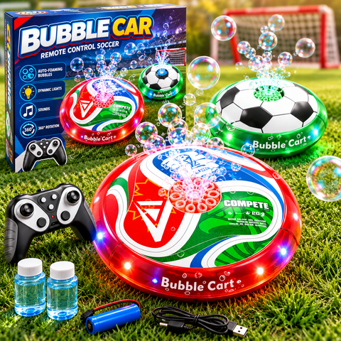 RC Soccer Bubble Car For Kids