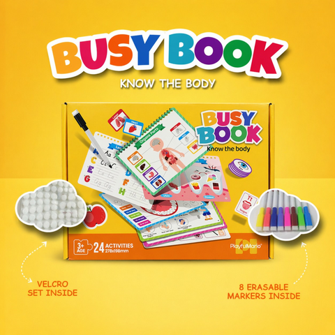 Interactive Busy Book For Kids