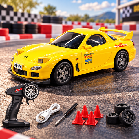 1:43 Mazda RX-7 RC Drift Car