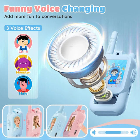 Interactive Kids Video Walkie Talkie Devices Toy