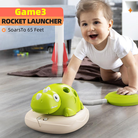 3-in-1 Dino Jump & Play Adventure Set