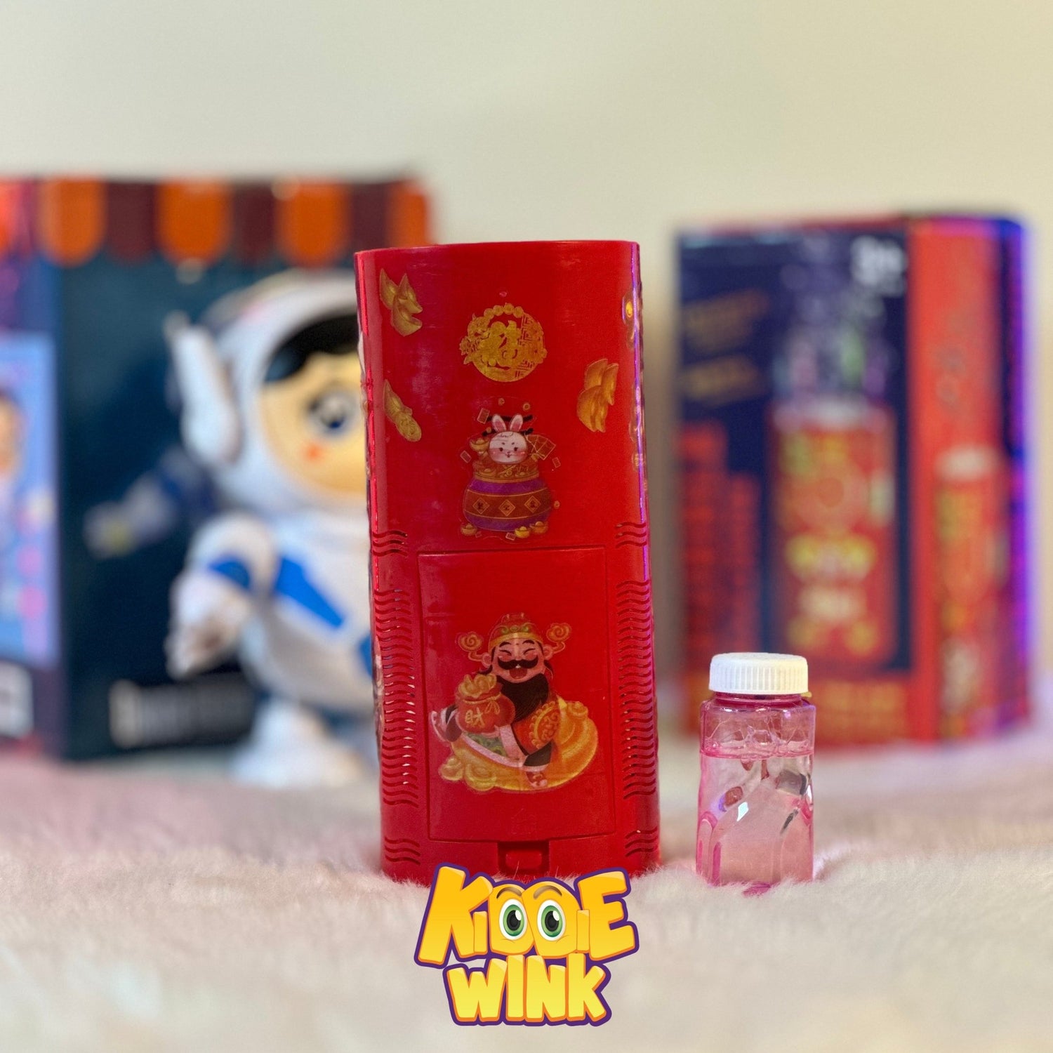 Dancing Astronaut Boy & Firework Bubble Machine Pack - KiddieWink - Gifts They'll Love