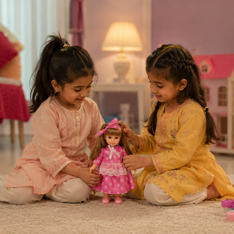 Sweet Pink Princess Rosie Bloom Fashion Girl Doll