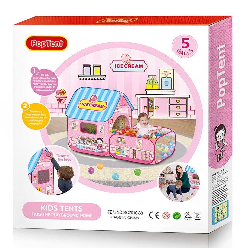 Popup Ice Cream Kids Tent House - KiddieWink - Gifts They'll Love