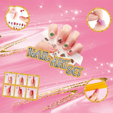 CUTE GIRLS SALON EXPERIENCE NAIL ART SET