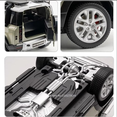Diecast Model Land Rover Defender SUV 1/24 - KiddieWink - Gifts They'll Love