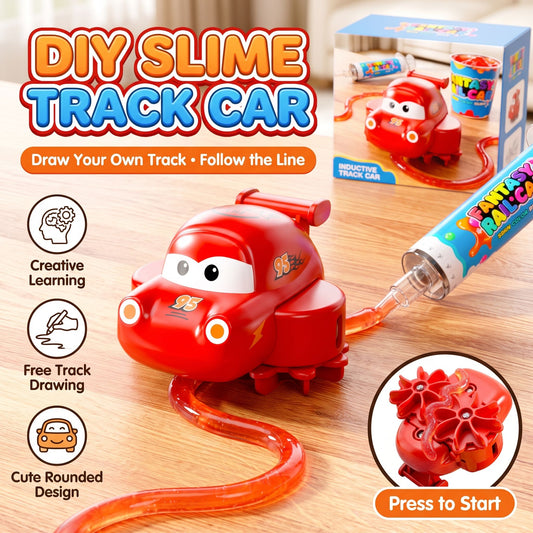 DIY Slime Track Automatic Race Car
