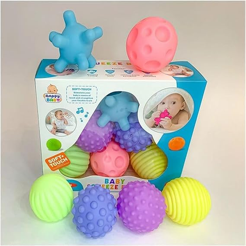 Baby Sensory Soft Squeeze Ball Set