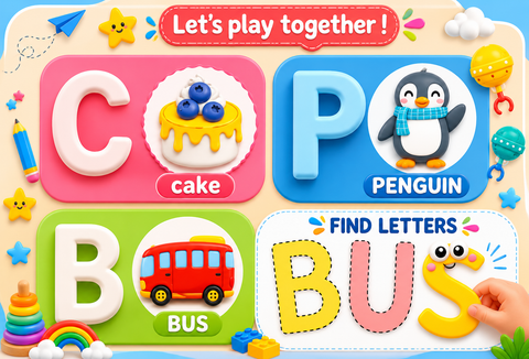 Alphabet Learning Color Dough Set for Kids – Educational Clay & Play Kit