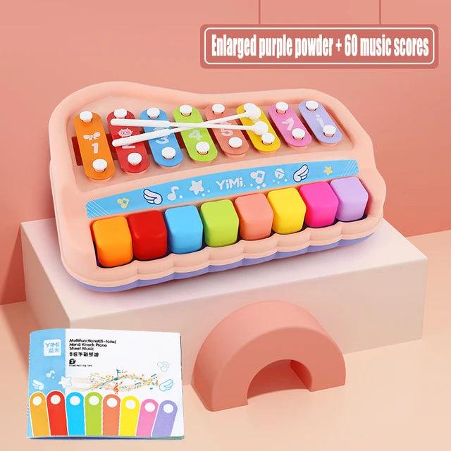 2 in 1 Baby Xylophone Piano Musical Toy For Kids - KiddieWink - Gifts They'll Love