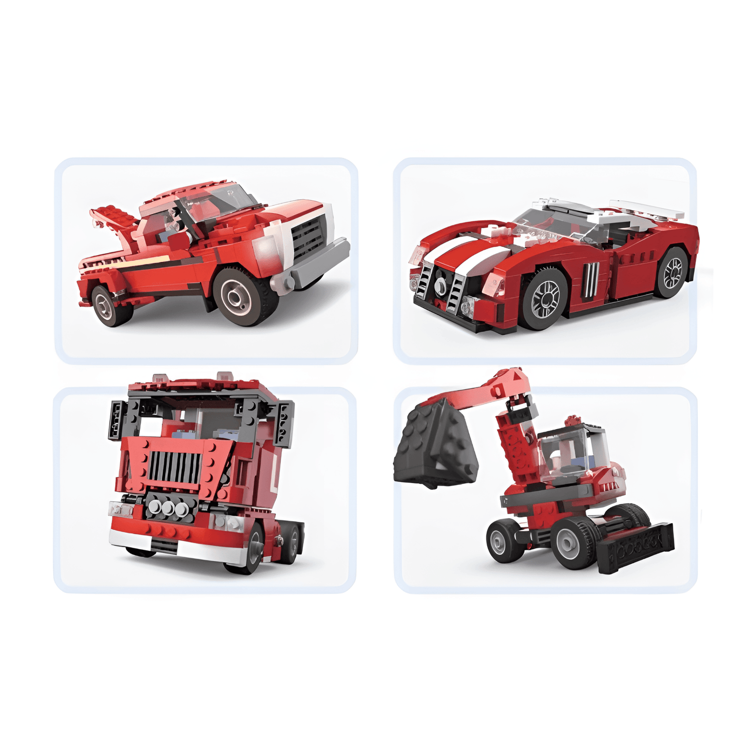 Architect Racing Sports Cars Building Blocks (278 Pcs) - KiddieWink - Gifts They'll Love