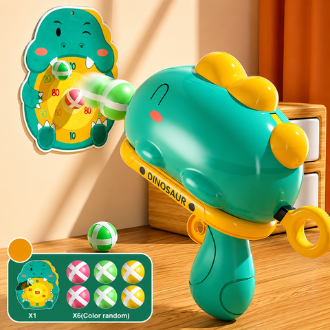 Dinosaur Sticky Ball Target Shooting Game for Kids