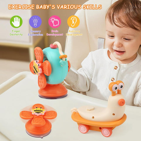 6 IN 1 Windmill Snail Spinner Sensory Toy - KiddieWink - Gifts They'll Love