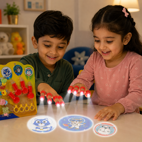 Interactive Finger Lights Projector For Kids