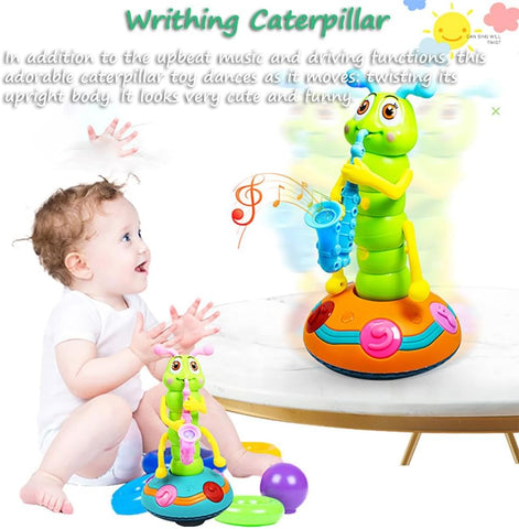 Musical Wiggle Twisty Groove Worm For Kids: