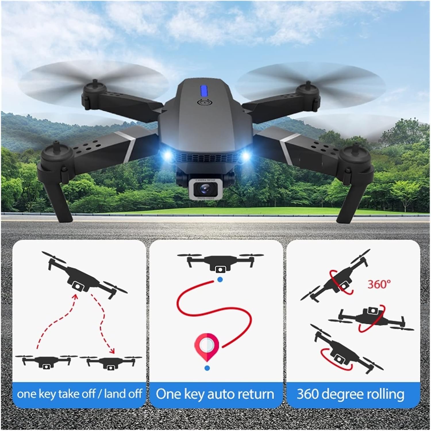 4DRC Smart Pro Dual Camera Drone - KiddieWink - Gifts They'll Love