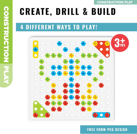 4 In 1 Drill Creative Double Sided Box Toy