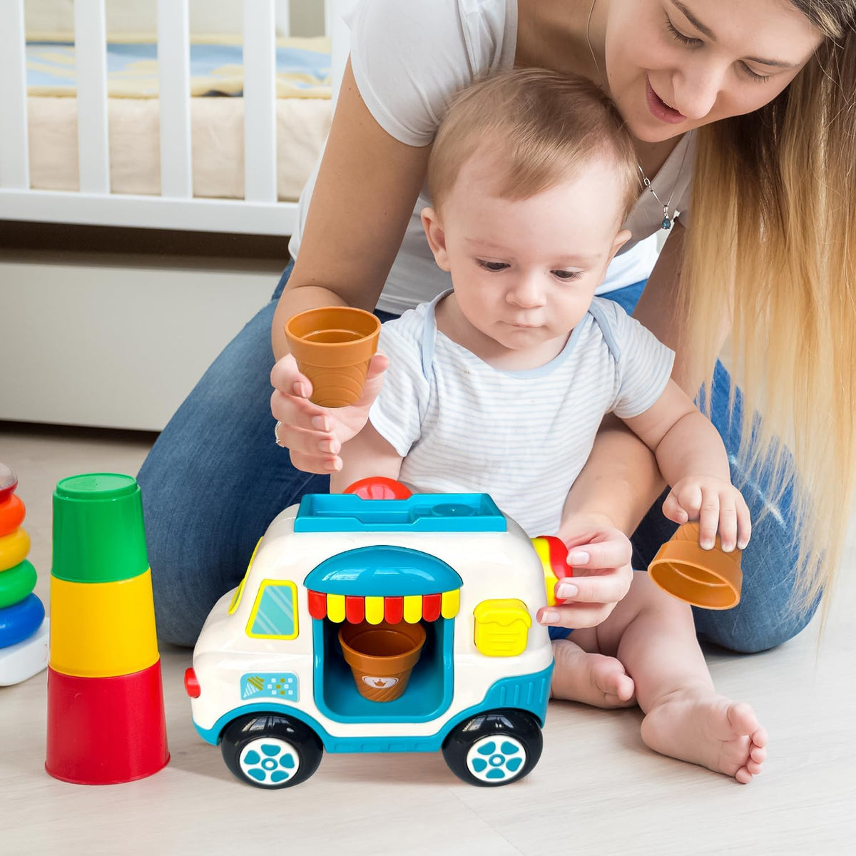 Funny Baby Bus Bubble Bath Toy - KiddieWink - Gifts They'll Love