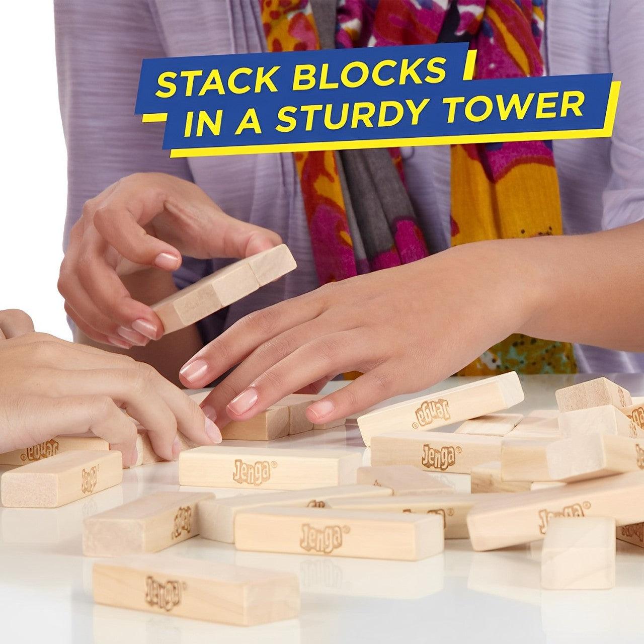 Jenga Wooden Blocks Game - KiddieWink - Gifts They'll Love