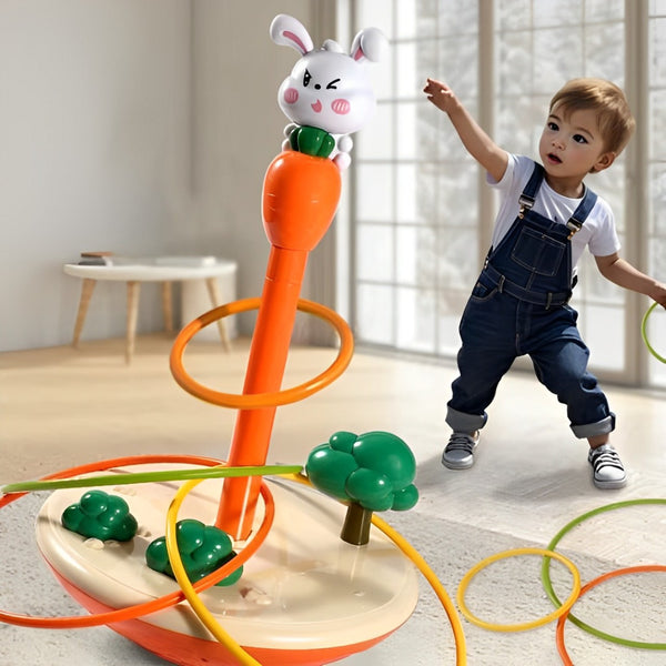 Interactive Rabbit Shaking Ring Game