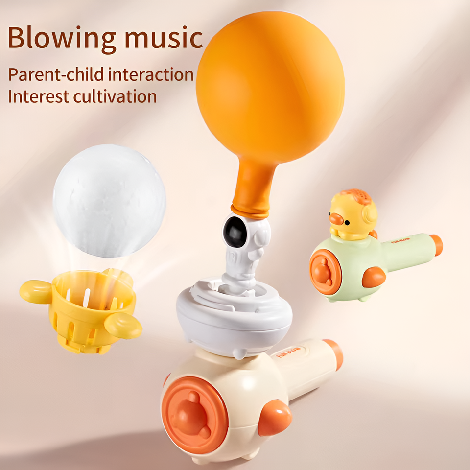 3 in 1 Breathing Exercise Ball Blower Toy For Kids – image 5 – KiddieWink
