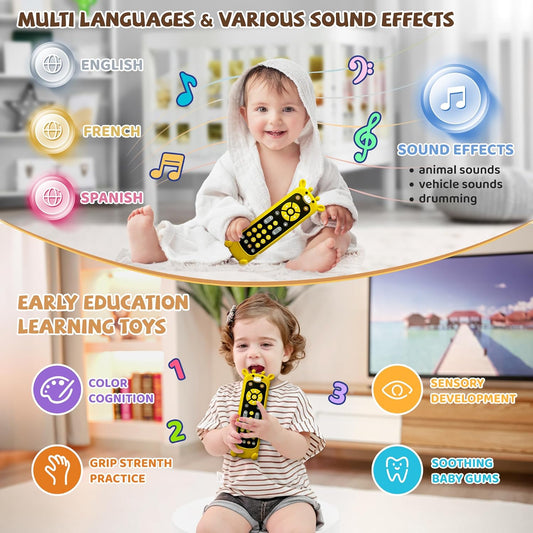 Remote Control Silicone Teething Toy