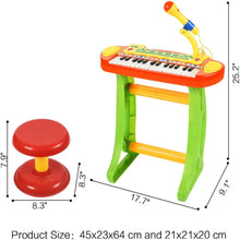 Musical Keyboard Piano Set Mic & Stool (31-Key)