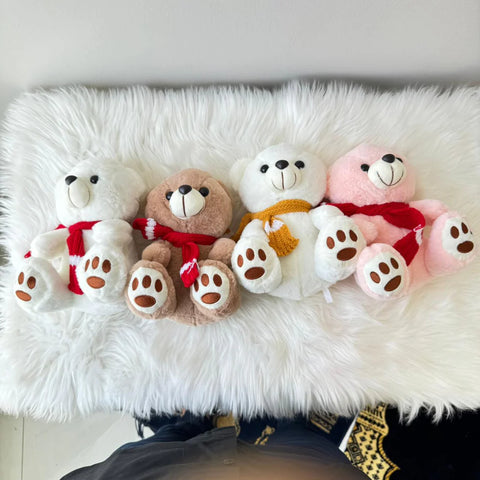 Cute & Soft Muffler Teddy Bear Plush Toy