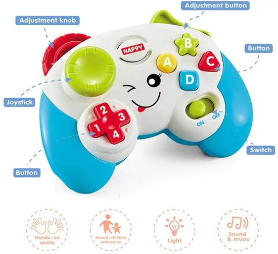 Baby Musical Game Activity Controller Toy For Toddlers – image 6 – KiddieWink