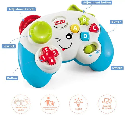 Interactive Musical Steering Wheel Toy for Kids