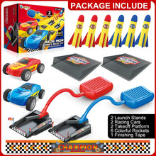 2 In 1 Rocket & Racer Car Toy For Kids