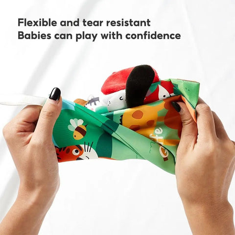 3D Animal Tail Cloth Book For Kids - KiddieWink - Gifts They'll Love