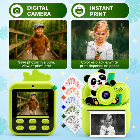 Panda Kids Digital Camera  Fun Photo & Video