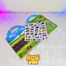 Life Skill Busy Book & Vehicles Stickers Book Pack