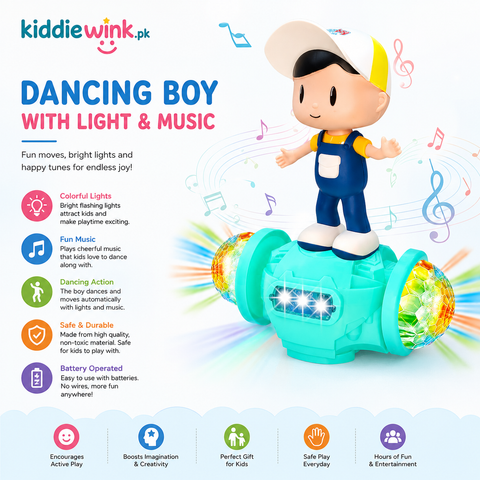 5D Light & Musical Dancing Boy Toy for Kids