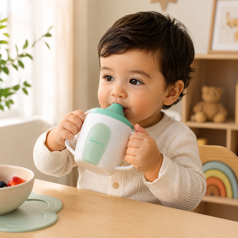 Baby Silicone Sippy Cup with Handles