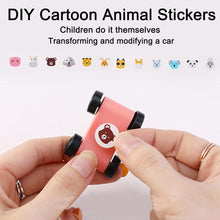 Click Clack Racing Tracks With Cute Animals Stickers